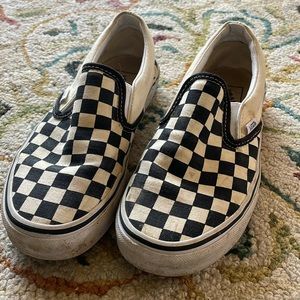 Vans checkerboard sneaker size men 5 women 6.5